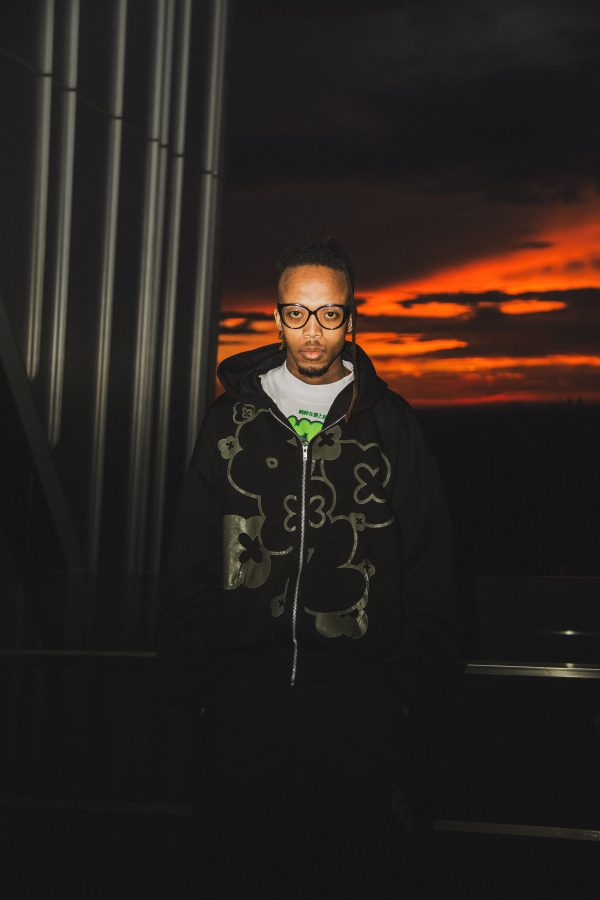 Salmon Night Zip-Up Hoodie - Image 2