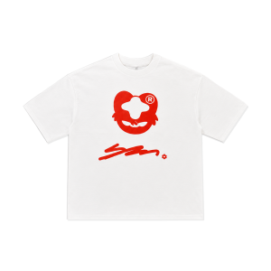 Hallofguts Kuma Red Ribbon Army T-shirt front view