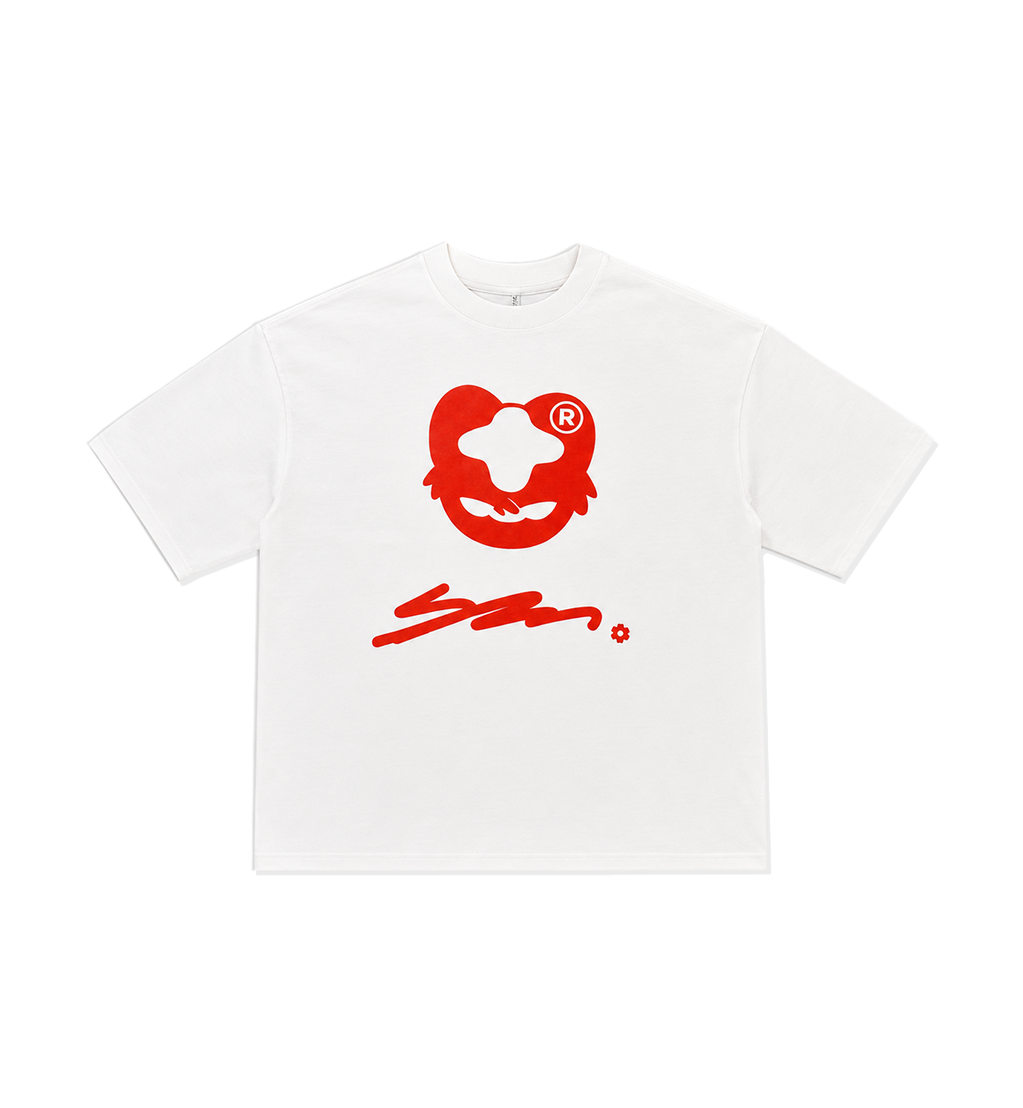 Hallofguts Kuma Red Ribbon Army T-shirt front view